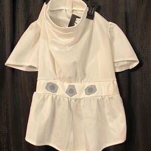 Star Wars White Dress with Gray Details pets DOG